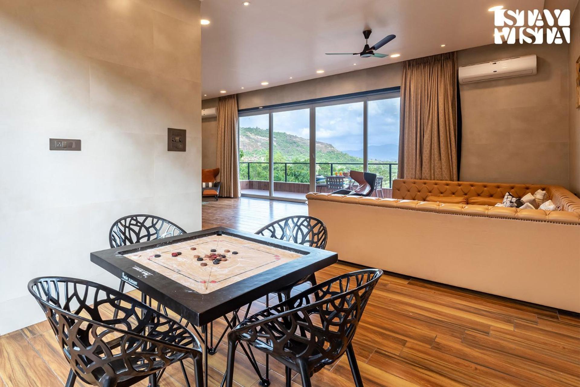Stayvista At La Nirvana With Pool, Music Speaker & Indoor-Outdoor Game Lonavala Exterior foto